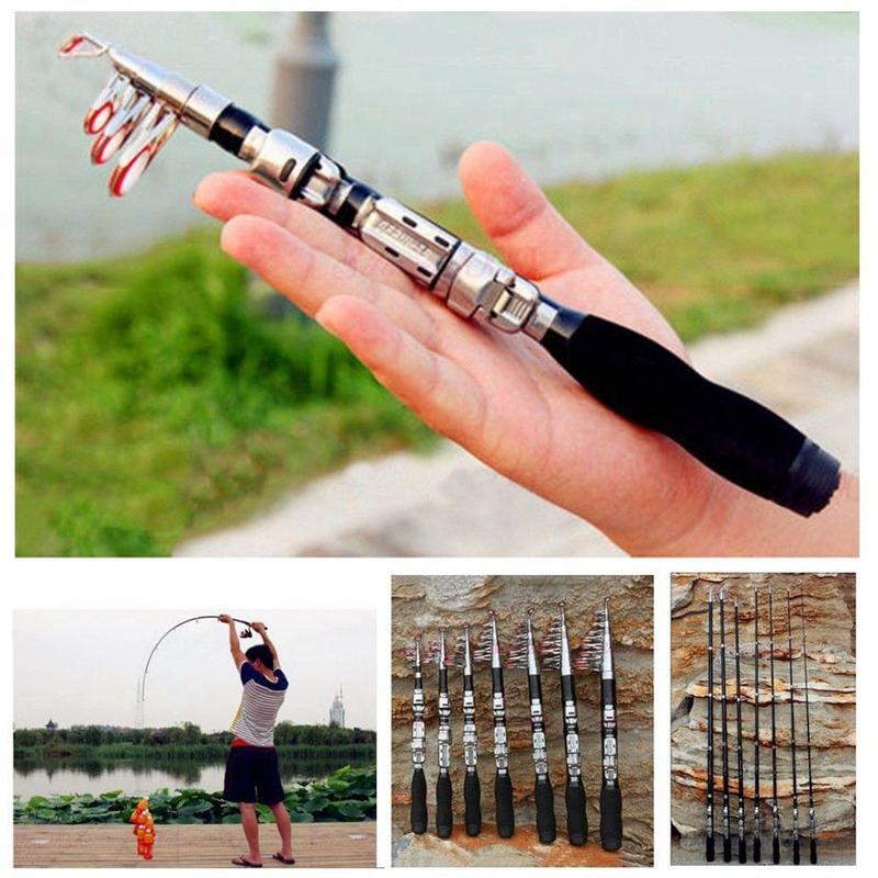 Fishing Equipment Holder - Caña de Pescar Telescópica Mini Super
