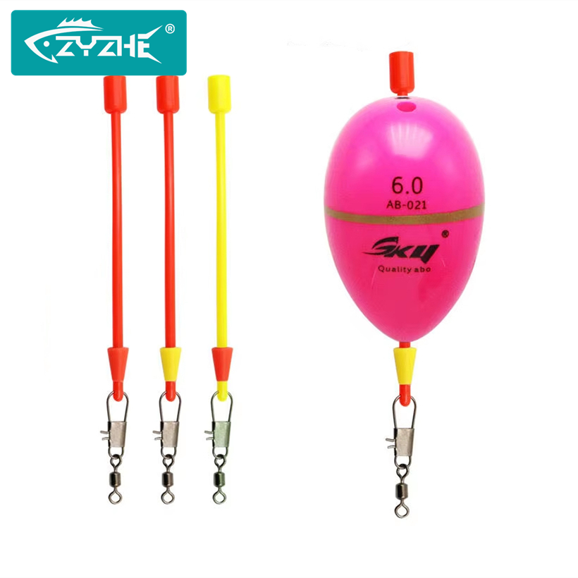 ZYZHE 6 piezas/2 bolsas de her - Fishing Equipment On Sale reseña y precio