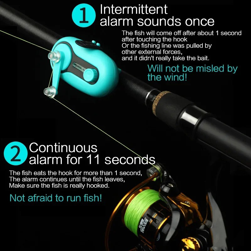 Nuevo Alarma de Pesca Electrón - Fishing Equipment Rod reseña y precio