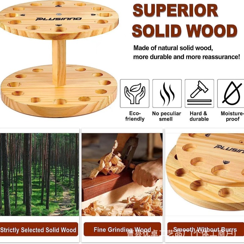 Soporte Giratorio de Madera Ma - Fishing Equipment Rod reseña y precio