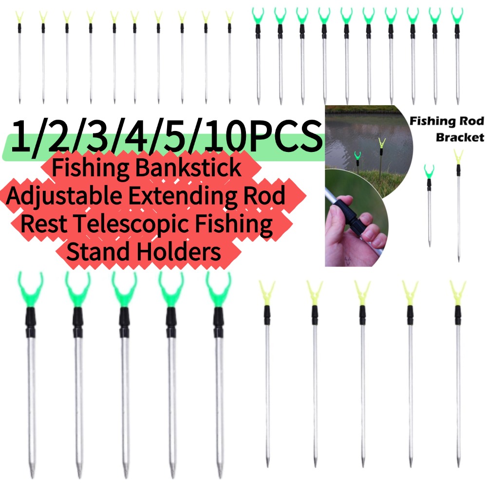1/5/10 piezas*50/80cm Soporte  - Fishing Rod Pod reseña y precio
