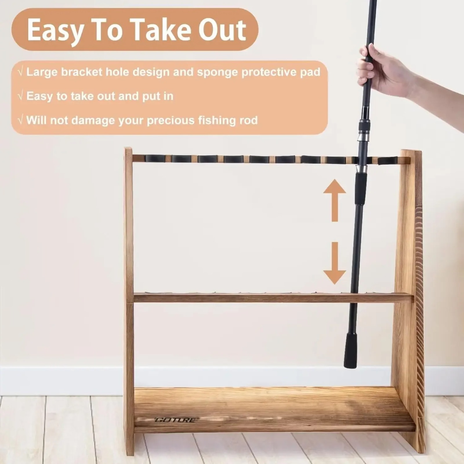 Soporte para Cañas de Pescar G - Fishing Equipment Holder reseña y precio