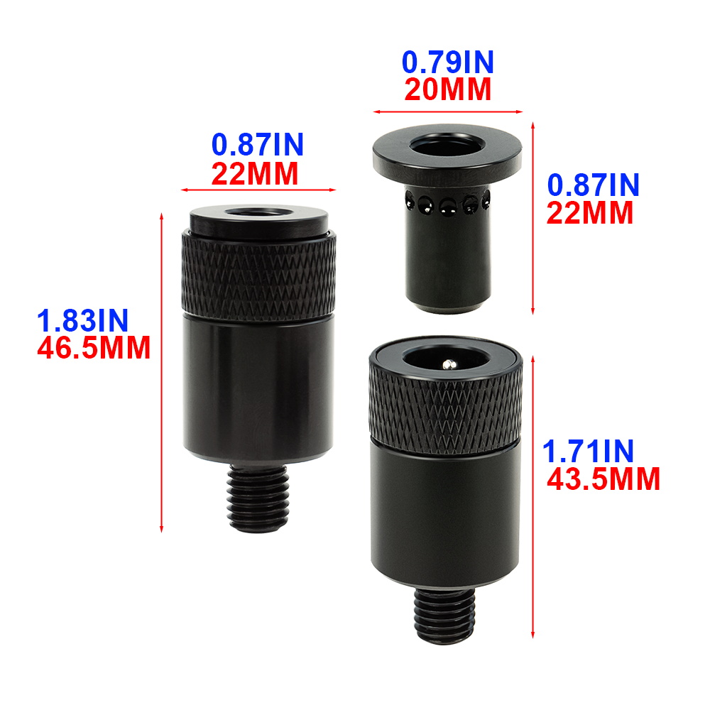 Hirisi 2 uds conector de cambi - Fishing Rod Pod reseña y precio