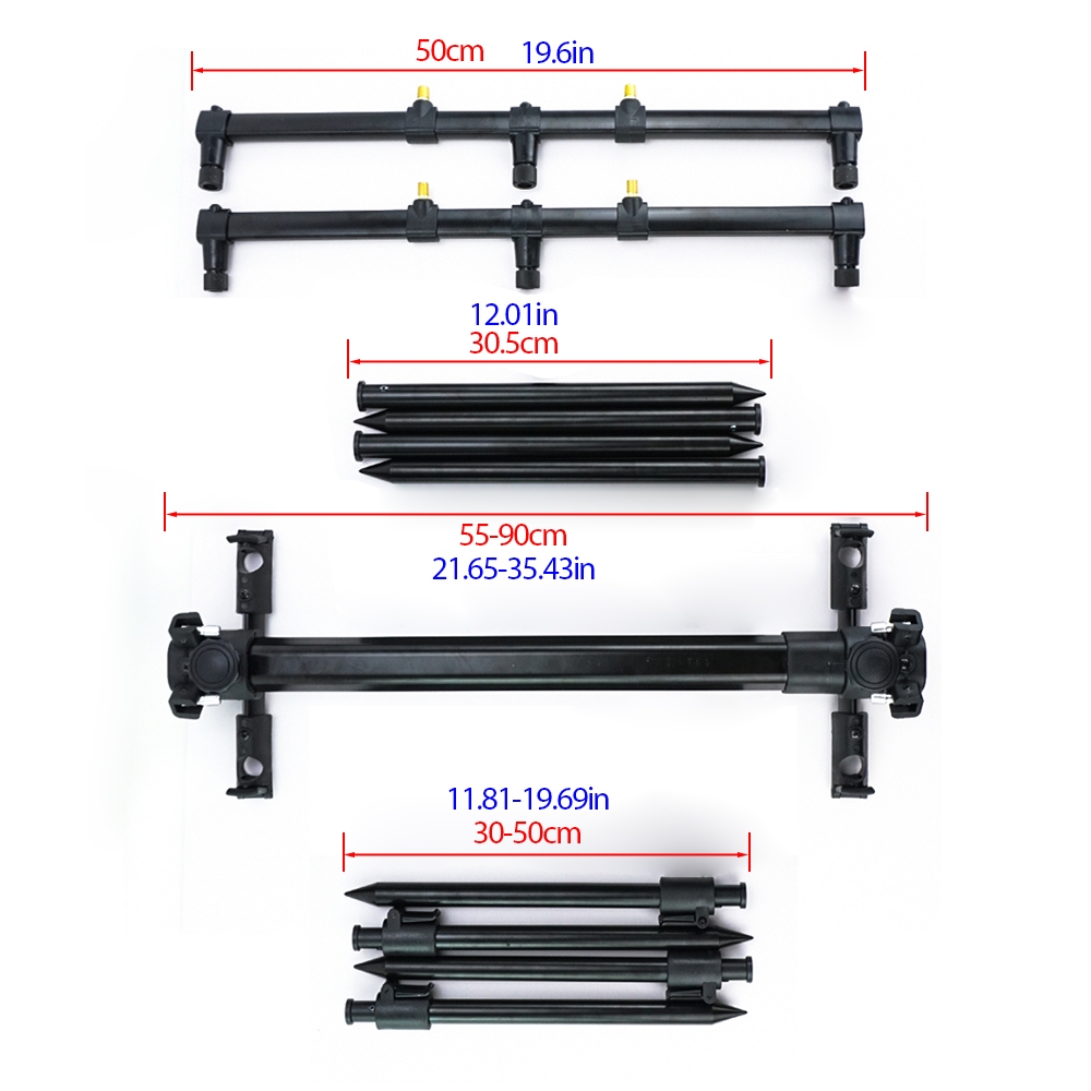 Soporte de Pesca Hirisí Ajusta - Fishing Rod Pod reseña y precio