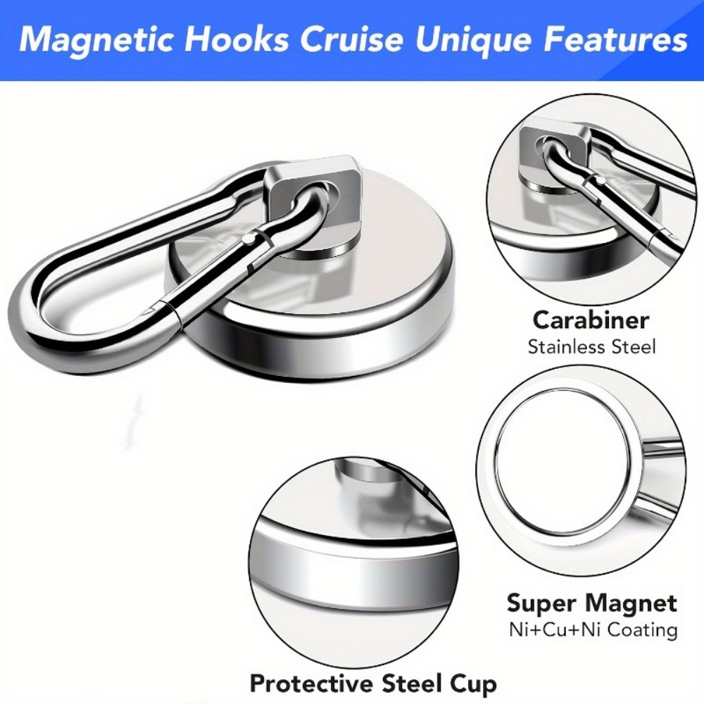 Ganchos magnéticos ultrafuerte - Fishing Swivel Connector reseña y precio