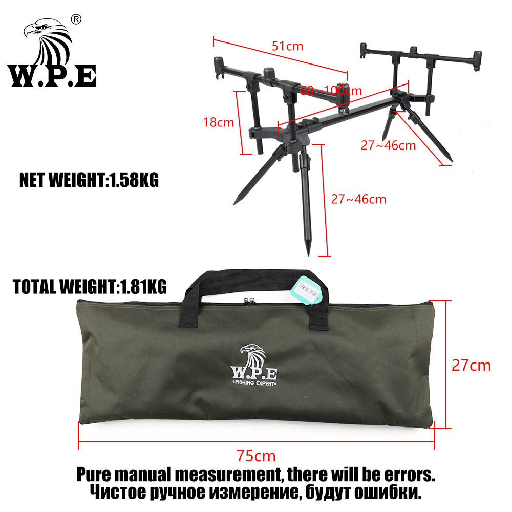 Soporte para caña de pescar de - Fishing Rod Pod reseña y precio