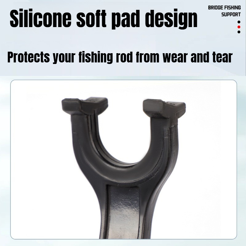 360 °   Soporte Giratorio Ajus - Fishing Rod Pod reseña y precio
