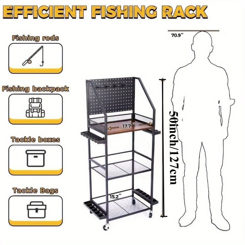 Soportes para Cañas de Pescar  - Fishing Equipment Holder reseña y precio
