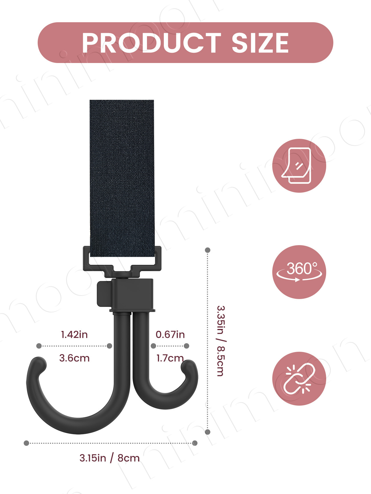 360 °   Gancho Giratorio para  - Fishing Swivel Connector reseña y precio